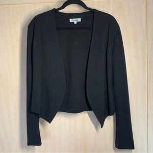 Charlotte Russe Collarless Blazer Style Jacket